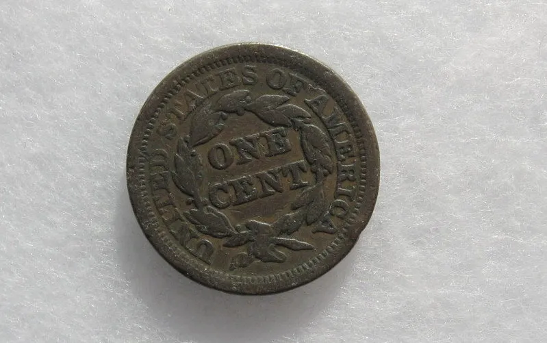 1850 Large Cent F-15