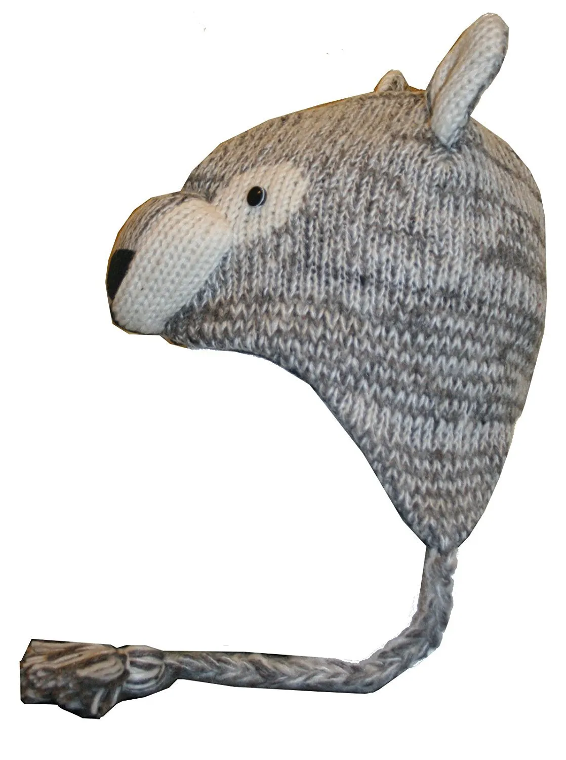 Assorted Highland Soft Wool Fleece Lined Outdoor Animal Hats