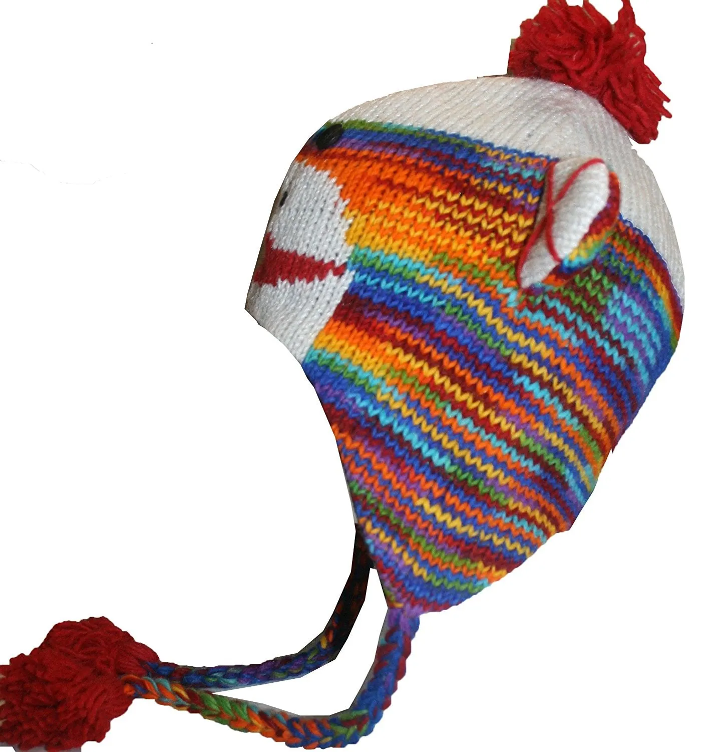Assorted Highland Soft Wool Fleece Lined Outdoor Animal Hats