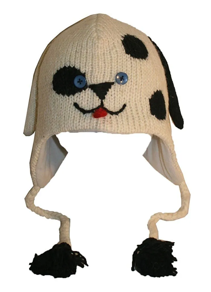 Assorted Highland Soft Wool Fleece Lined Outdoor Animal Hats