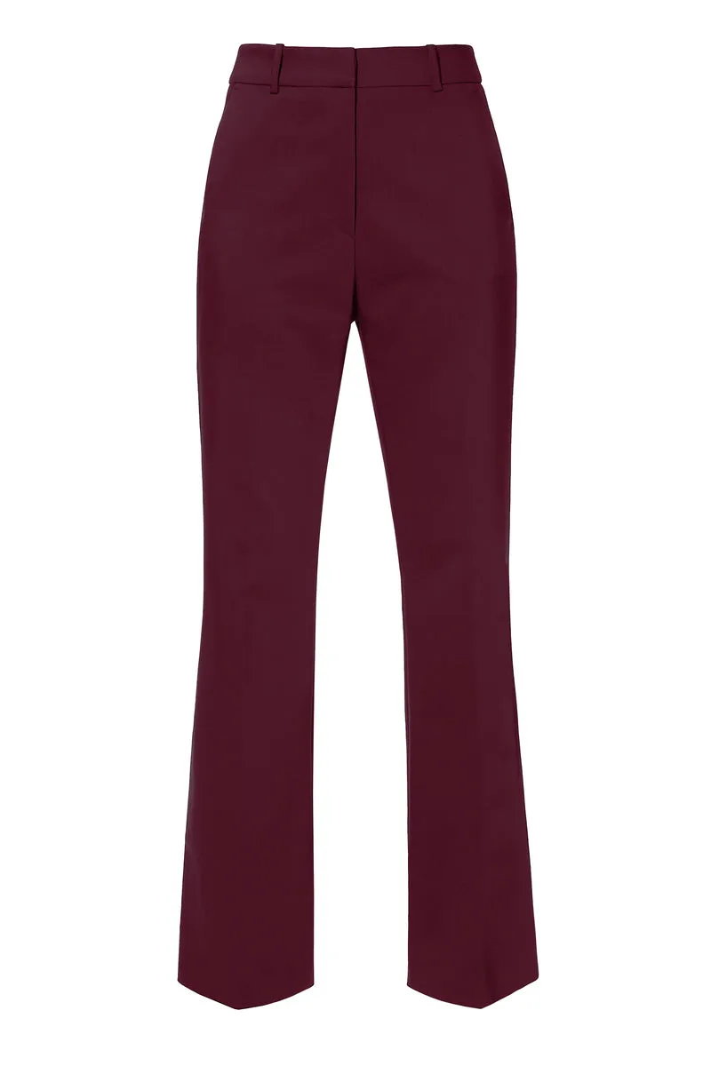 CAMILLA PANTS IN BURGUNDY WINE
