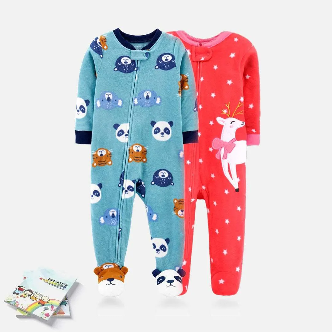 Cozy Winter Baby Jumpsuit