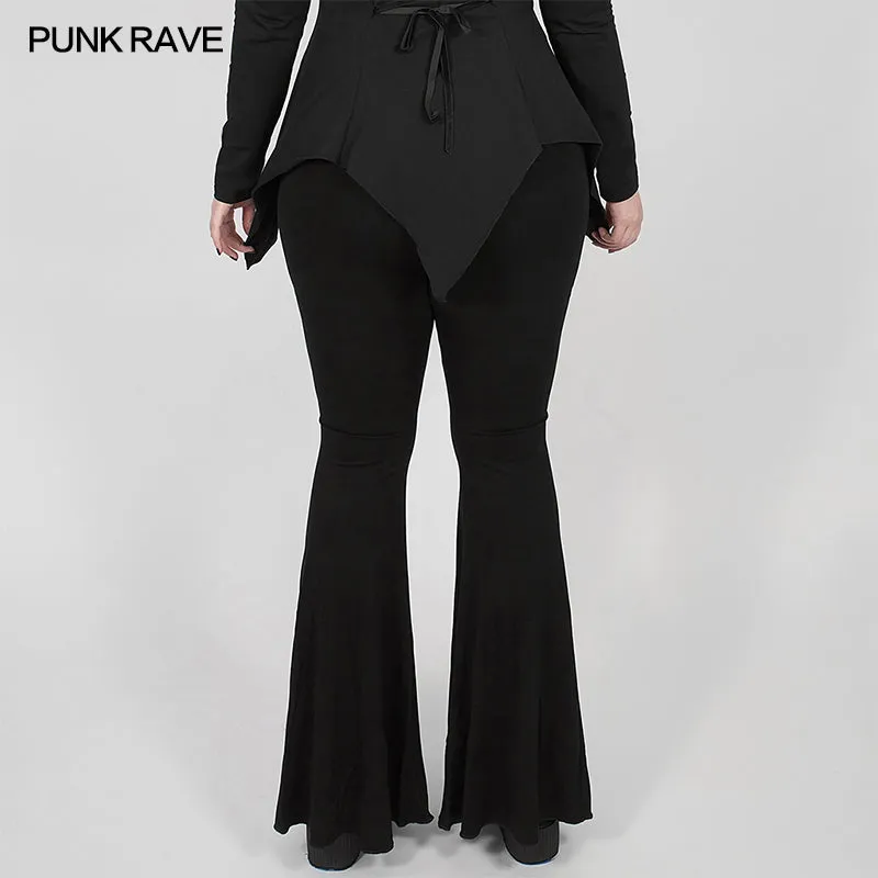 DK-457DQF Dark Goth flared pants