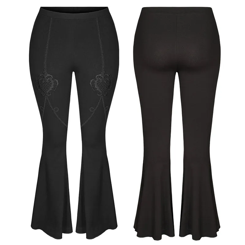 DK-457DQF Dark Goth flared pants