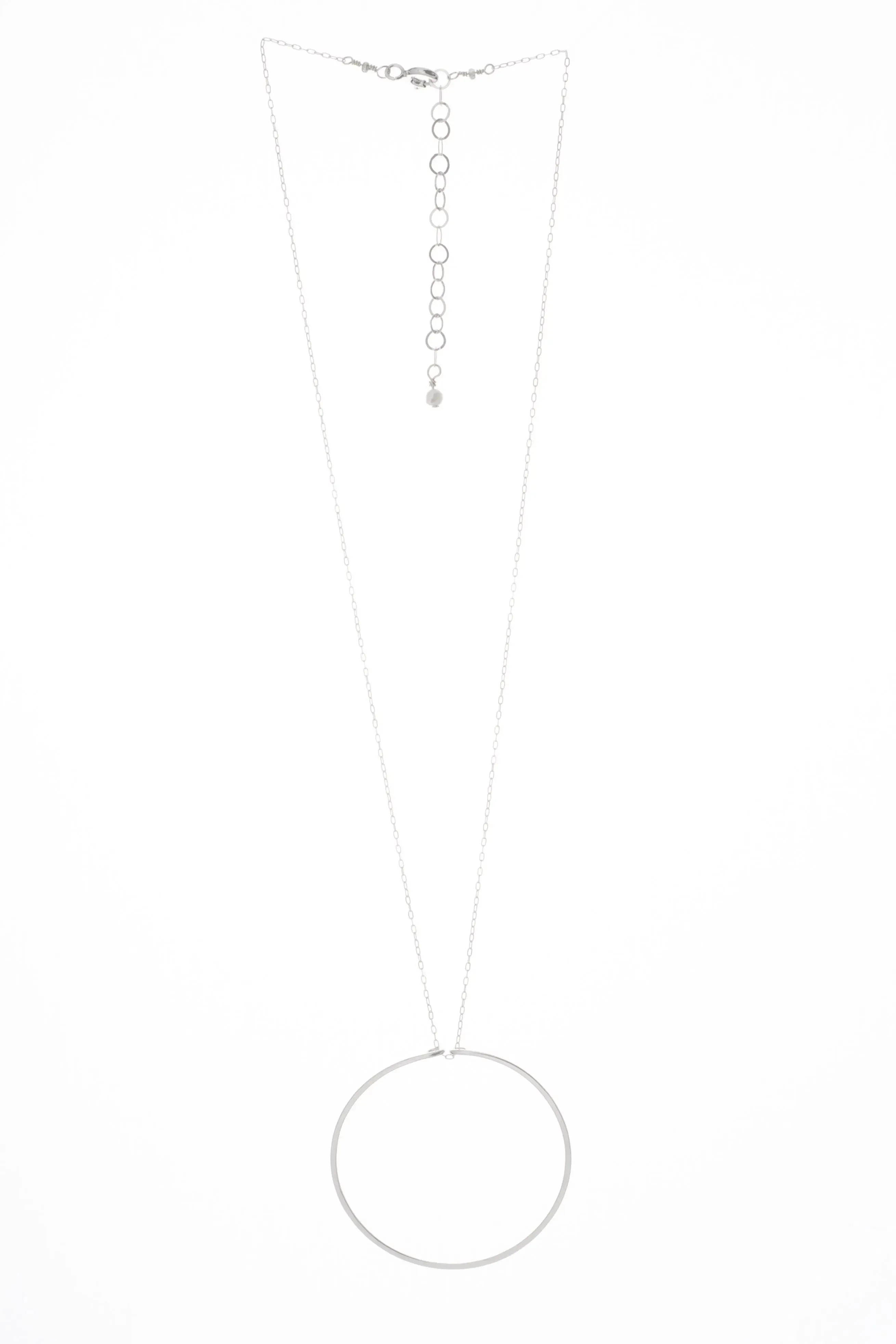 Forged Circle Necklace