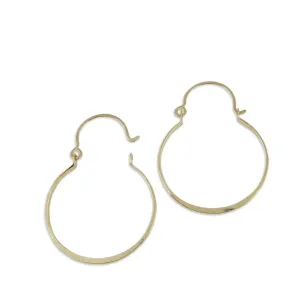 Forged Hoop Earrings