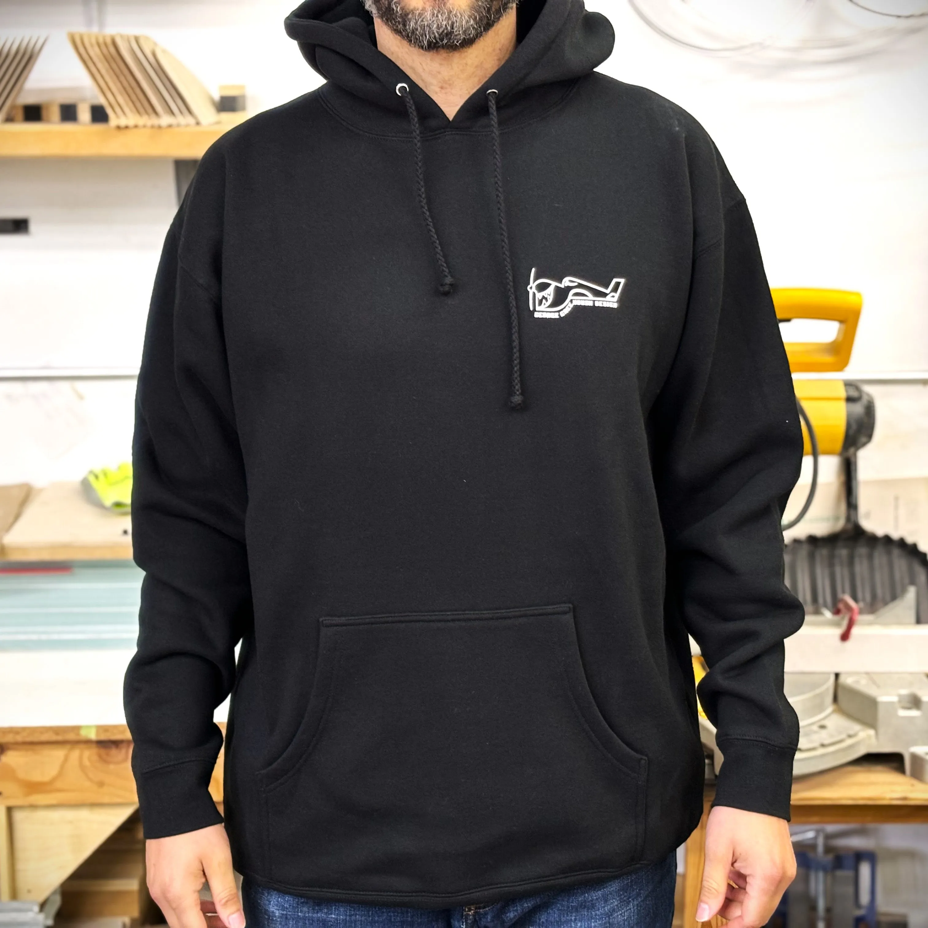 Greenough Airplane Logo Hoodie