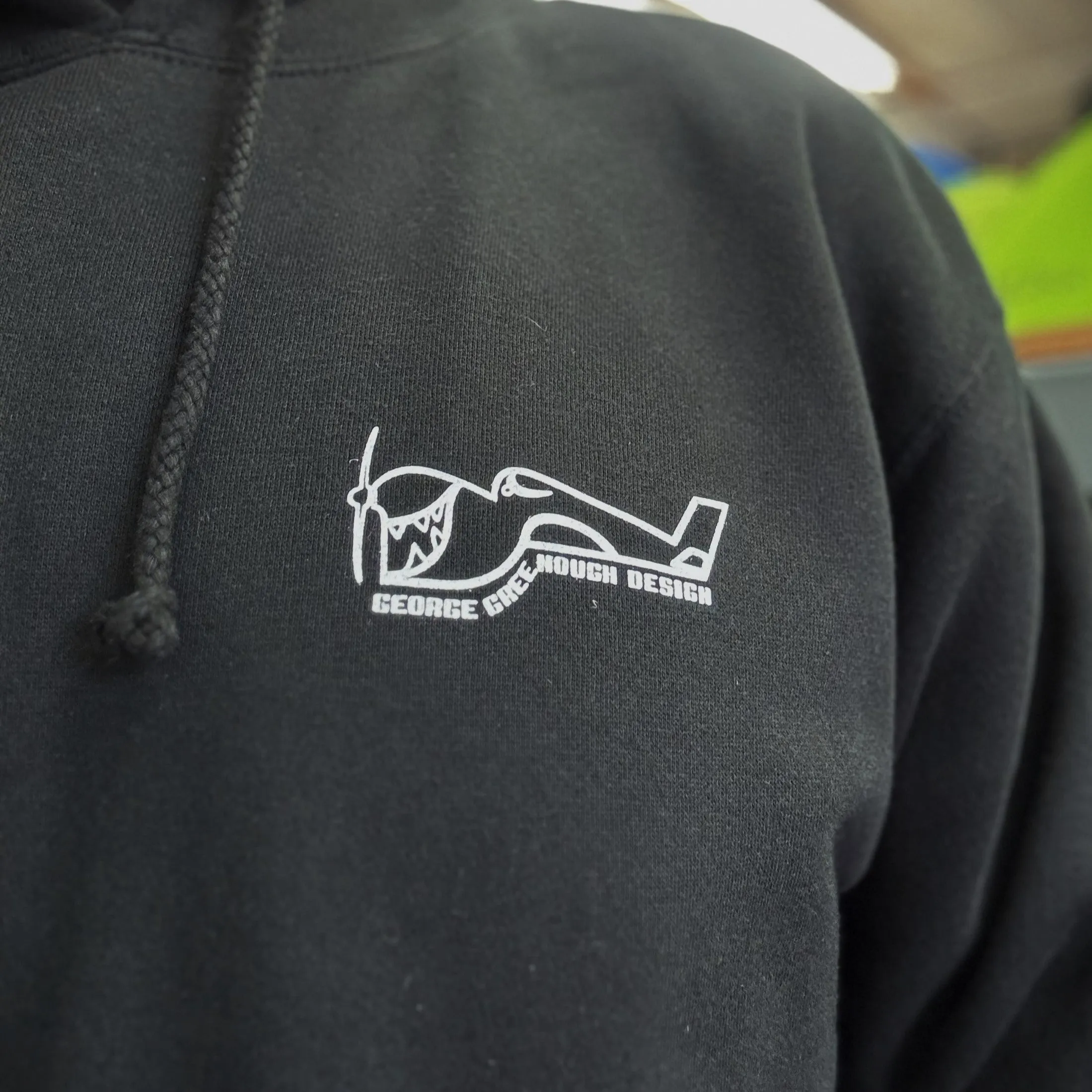 Greenough Airplane Logo Hoodie