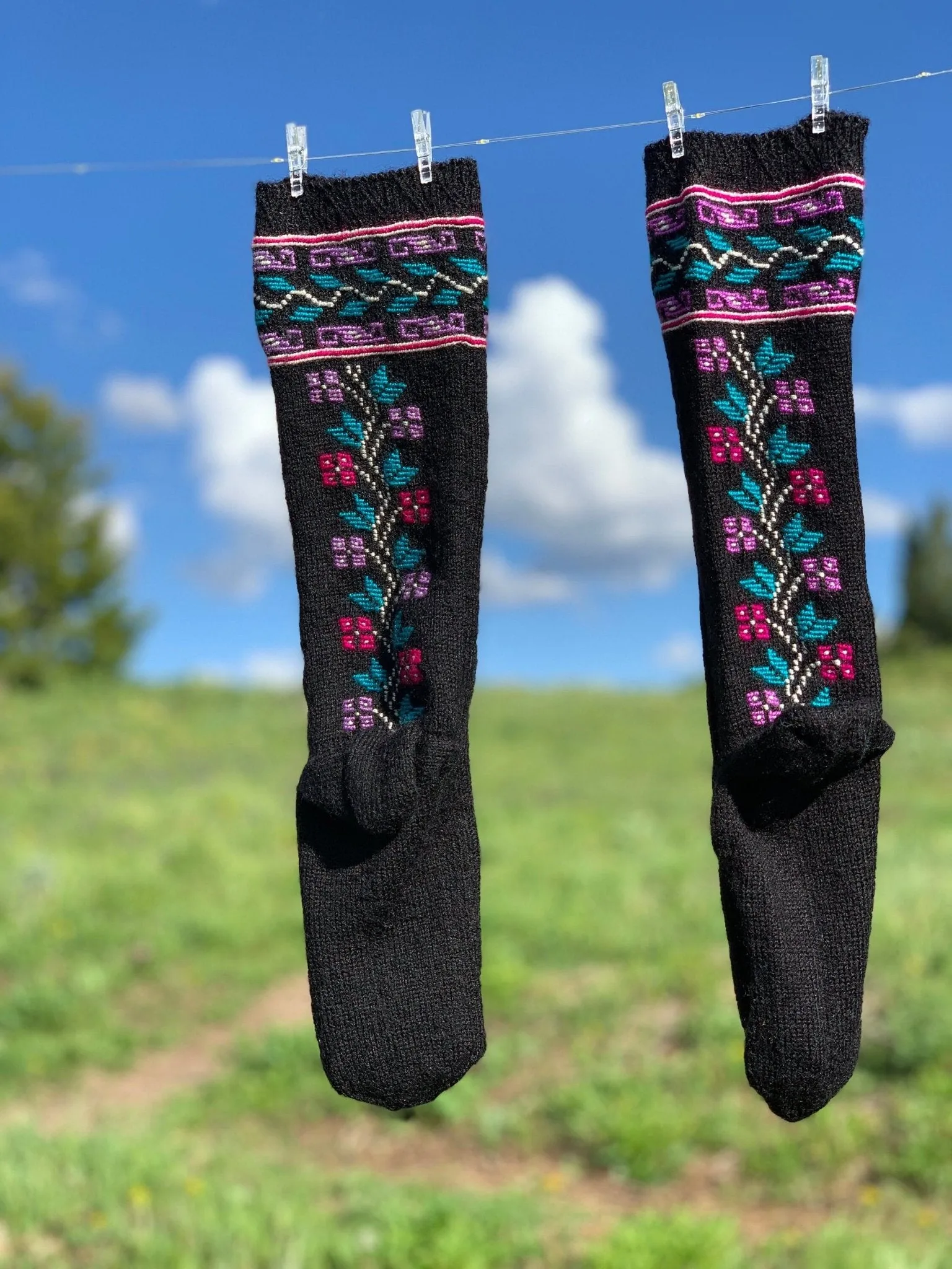 Handknitted Cozy Socks