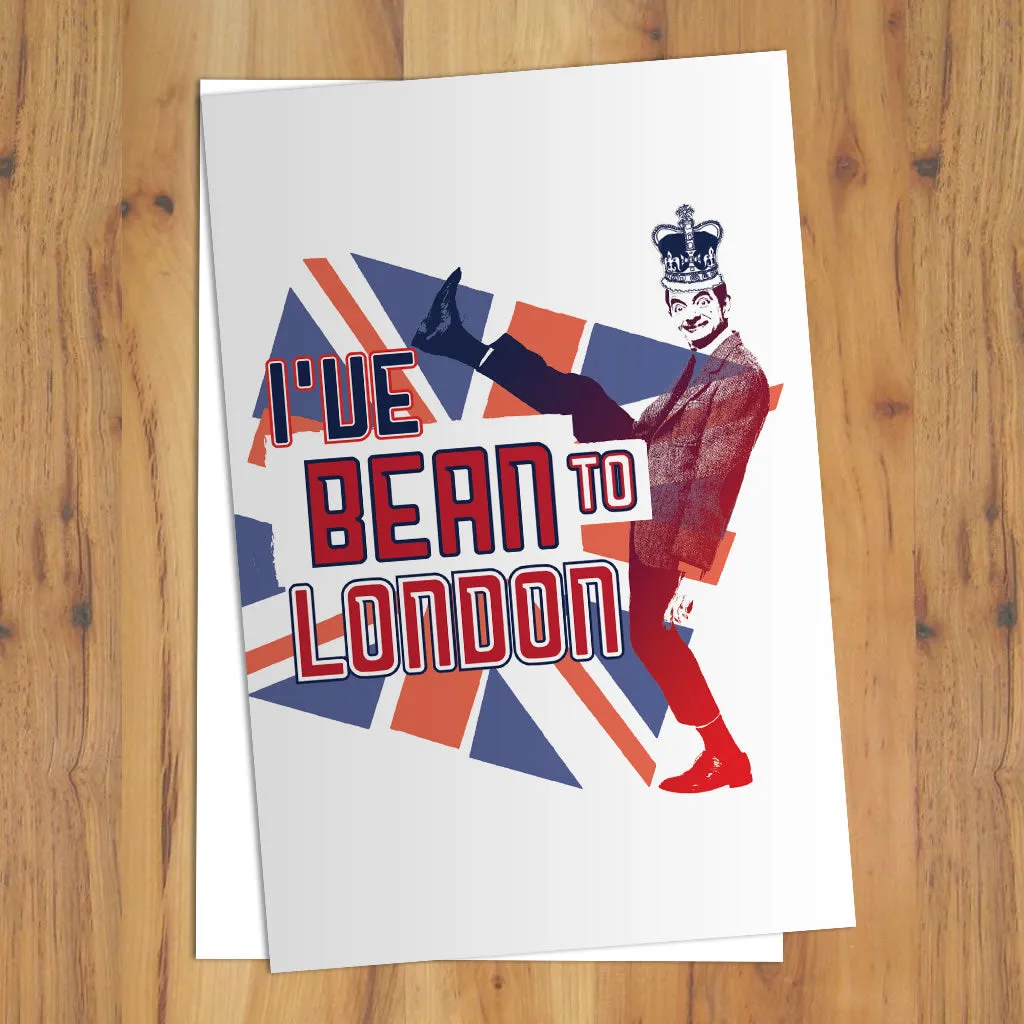 I've Bean to London Postcard pack