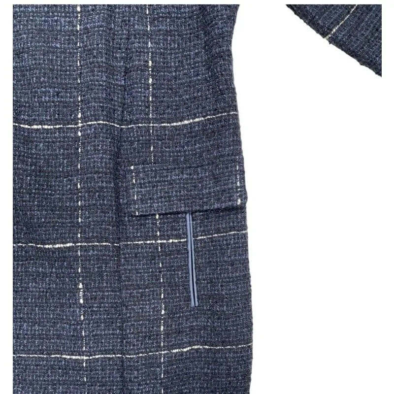 Joules Esther Boucle Dress Navy Size 6 New