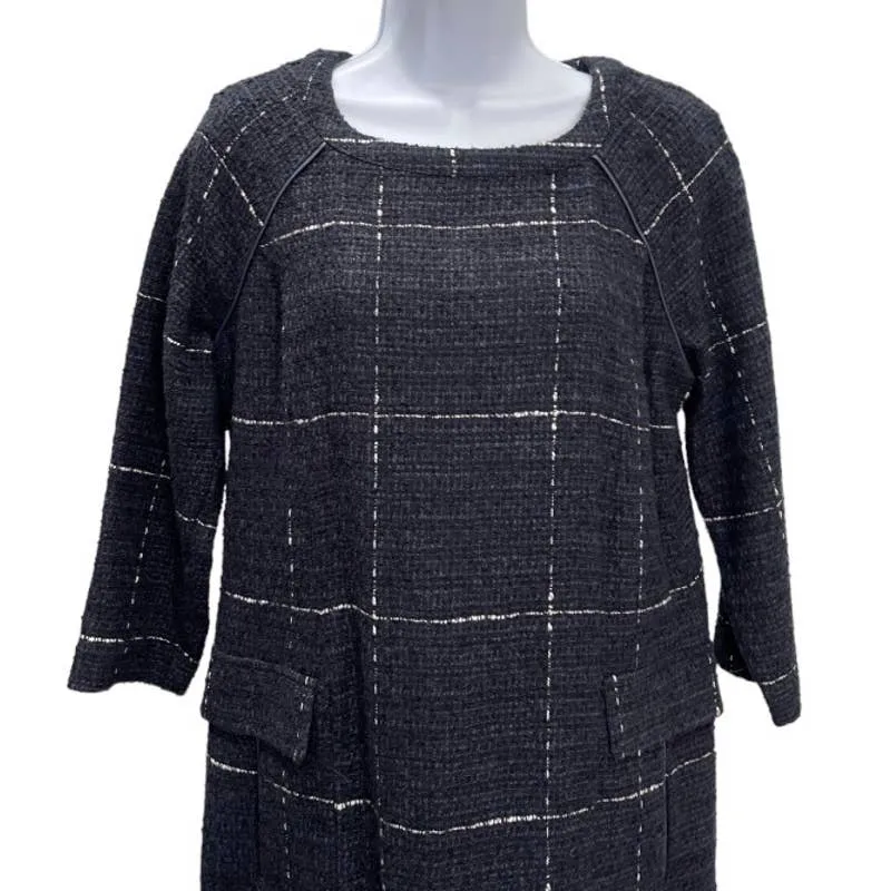 Joules Esther Boucle Dress Navy Size 6 New