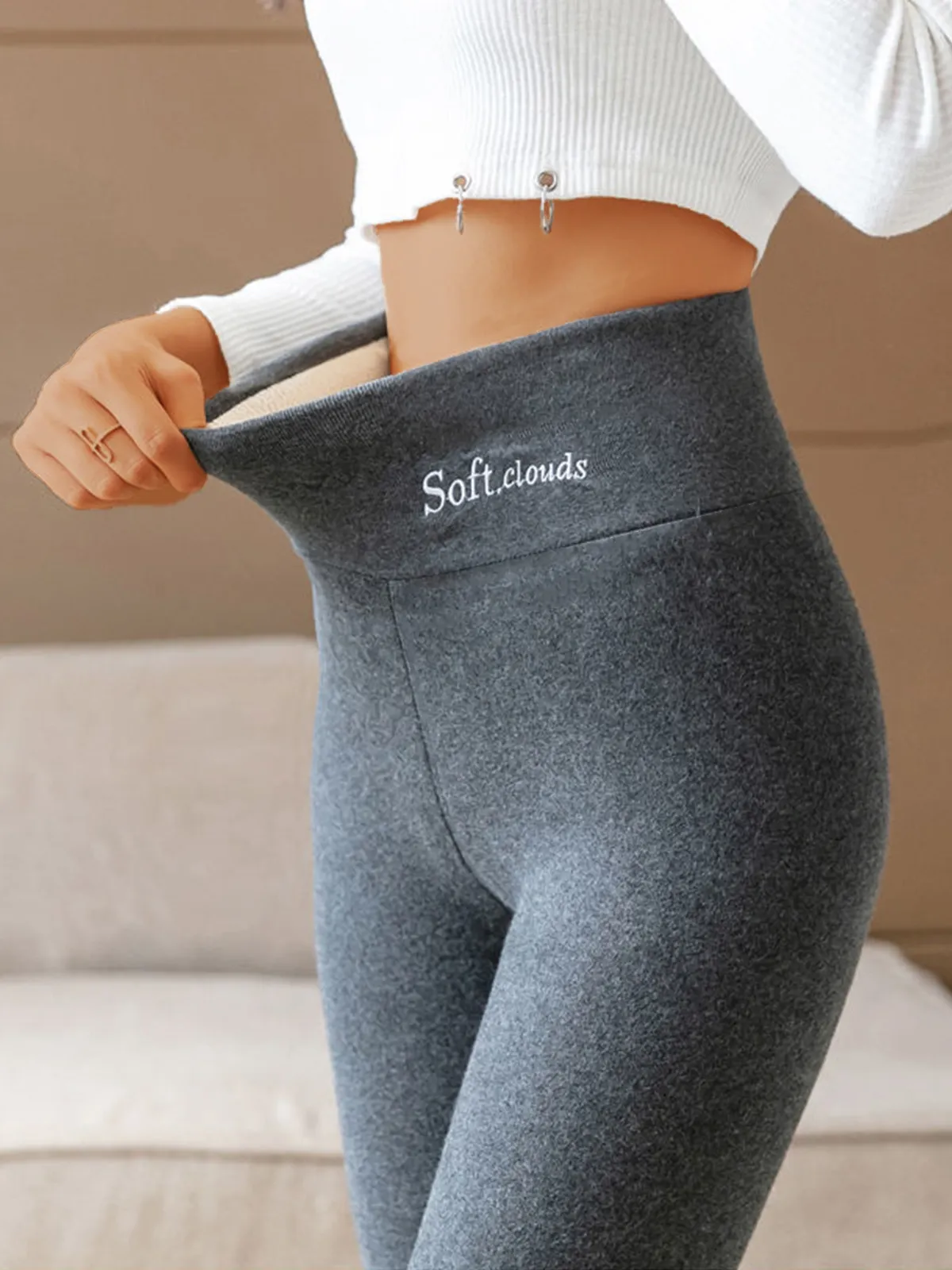 MustPride® Fleece lined women's leggings