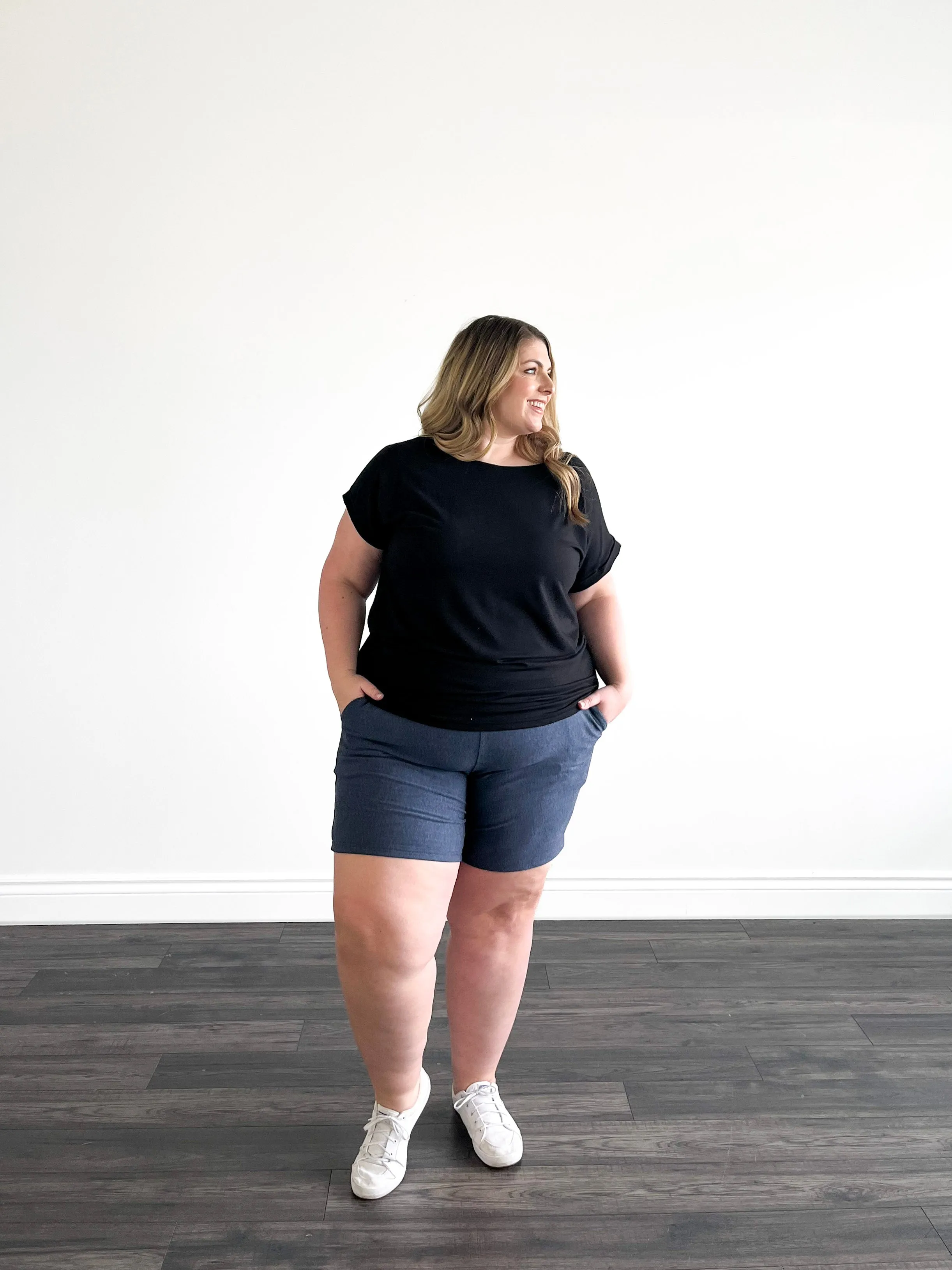 *Pre-Sale* Long Slim Shorts