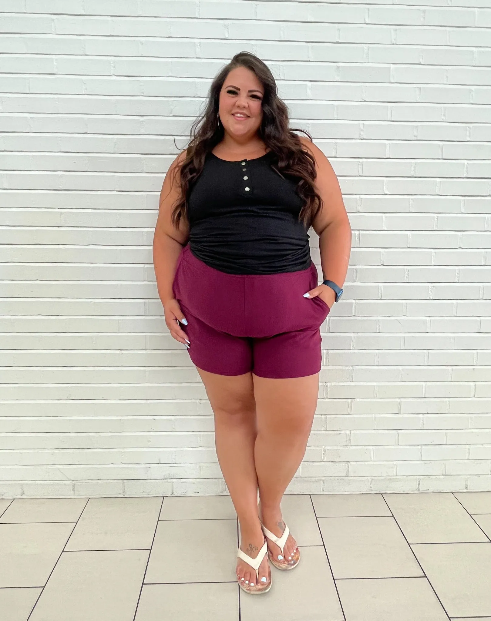 *Pre-Sale* Long Slim Shorts
