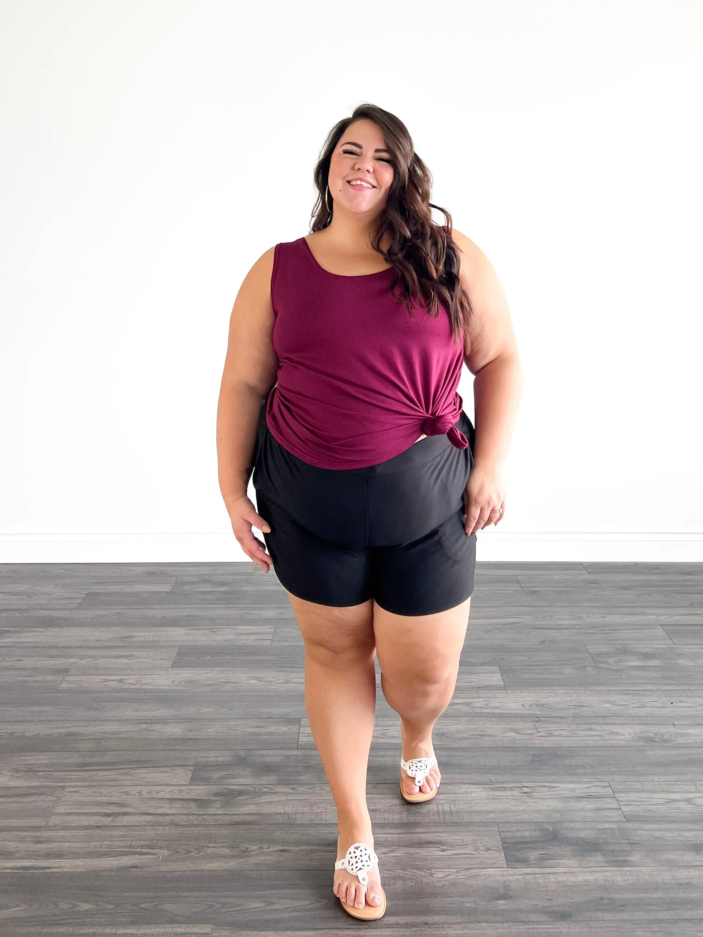 *Pre-Sale* Long Slim Shorts