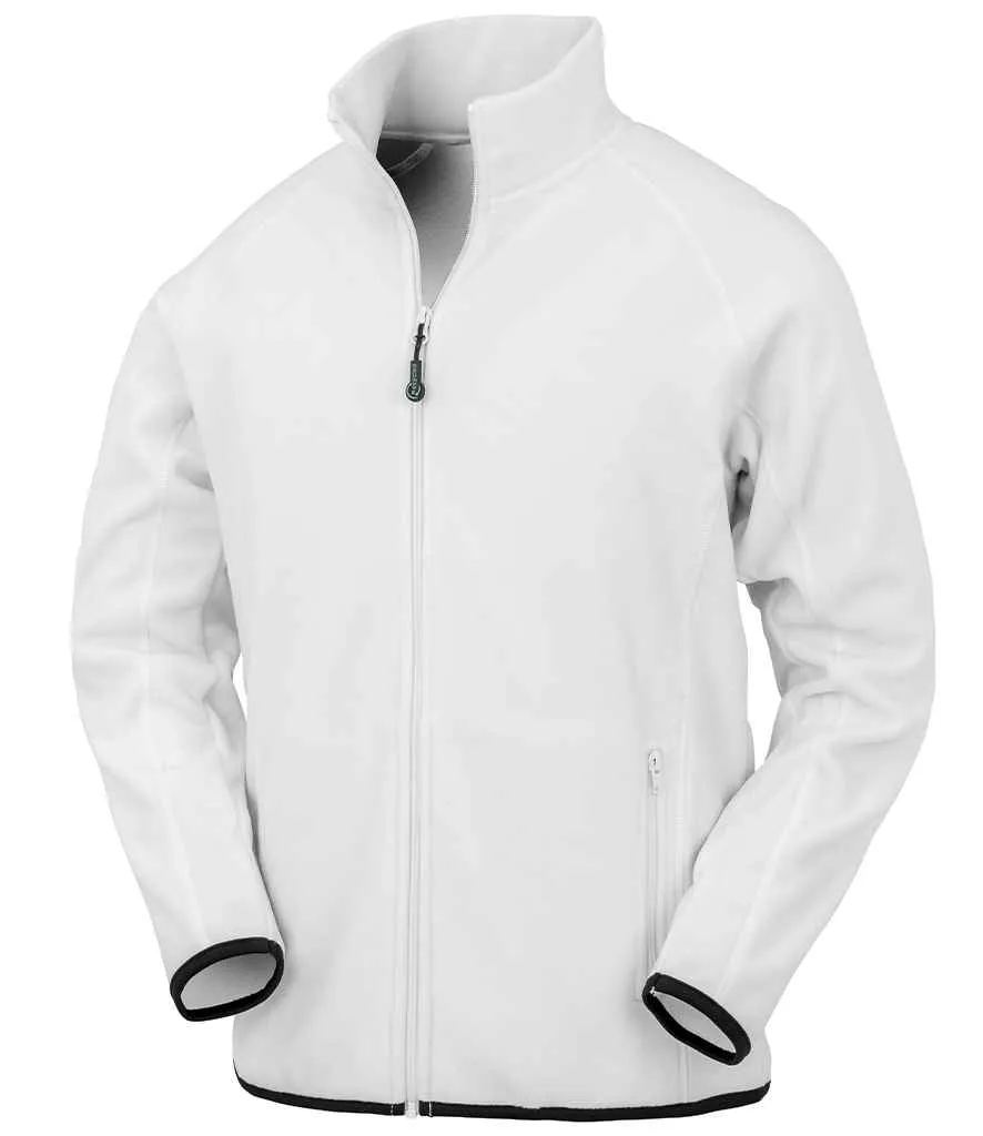 Result Genuine Recycled Polarthermic Fleece Jacket | White