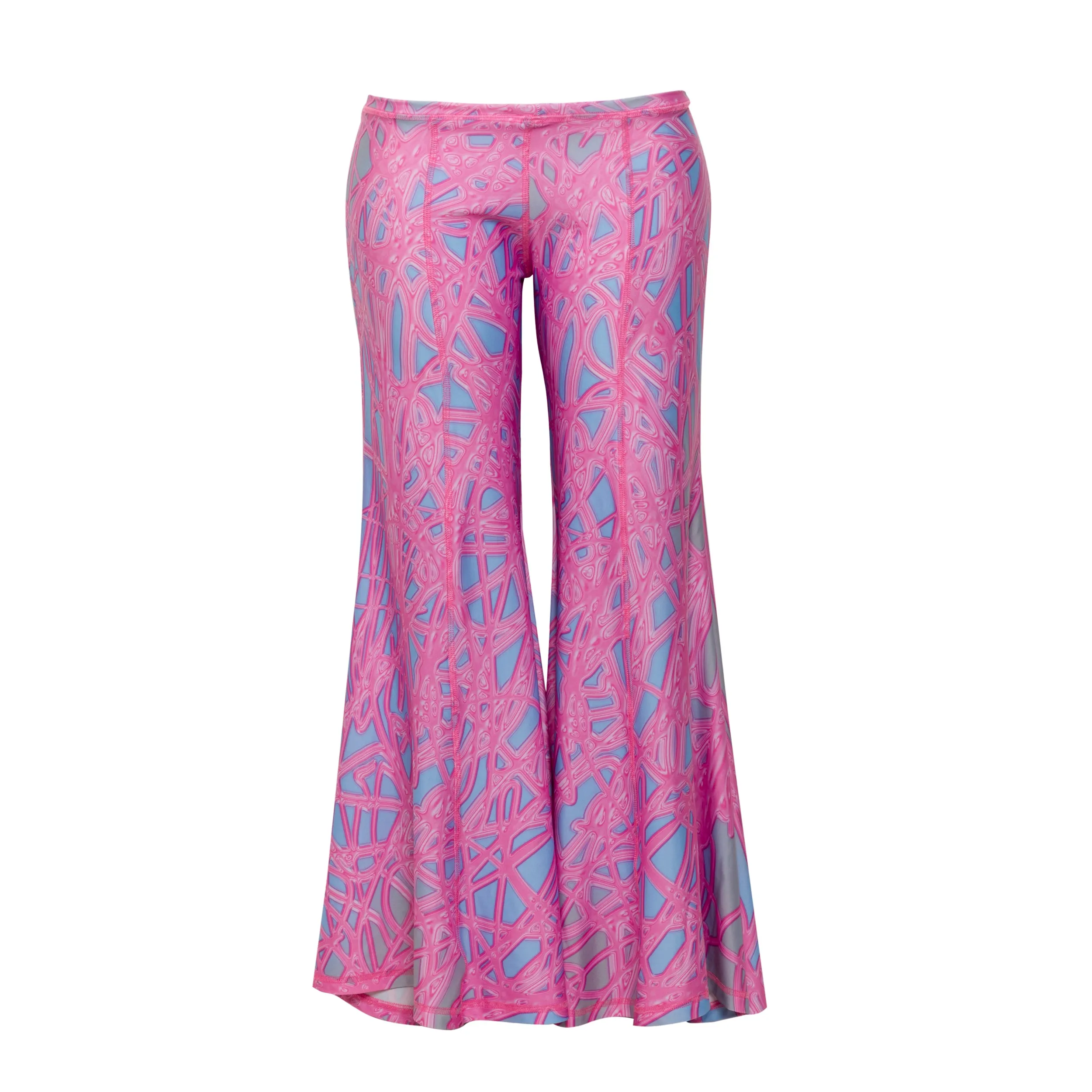 SAMPLE Plastic Victorian flared pants