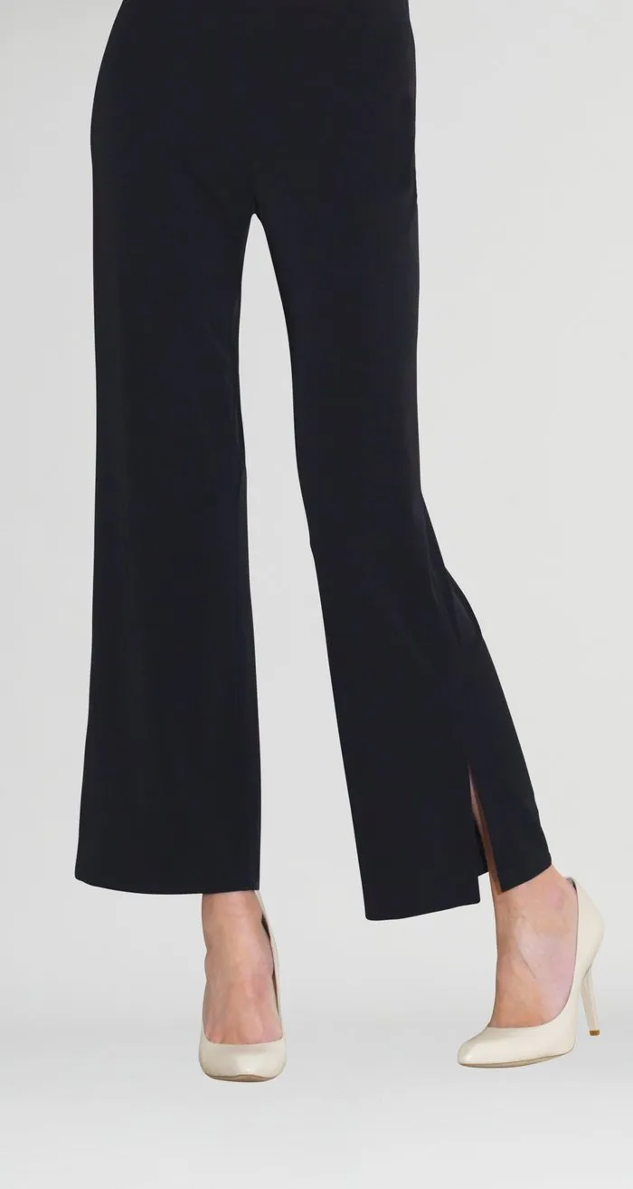Side Slit Pull-On Ankle Pant