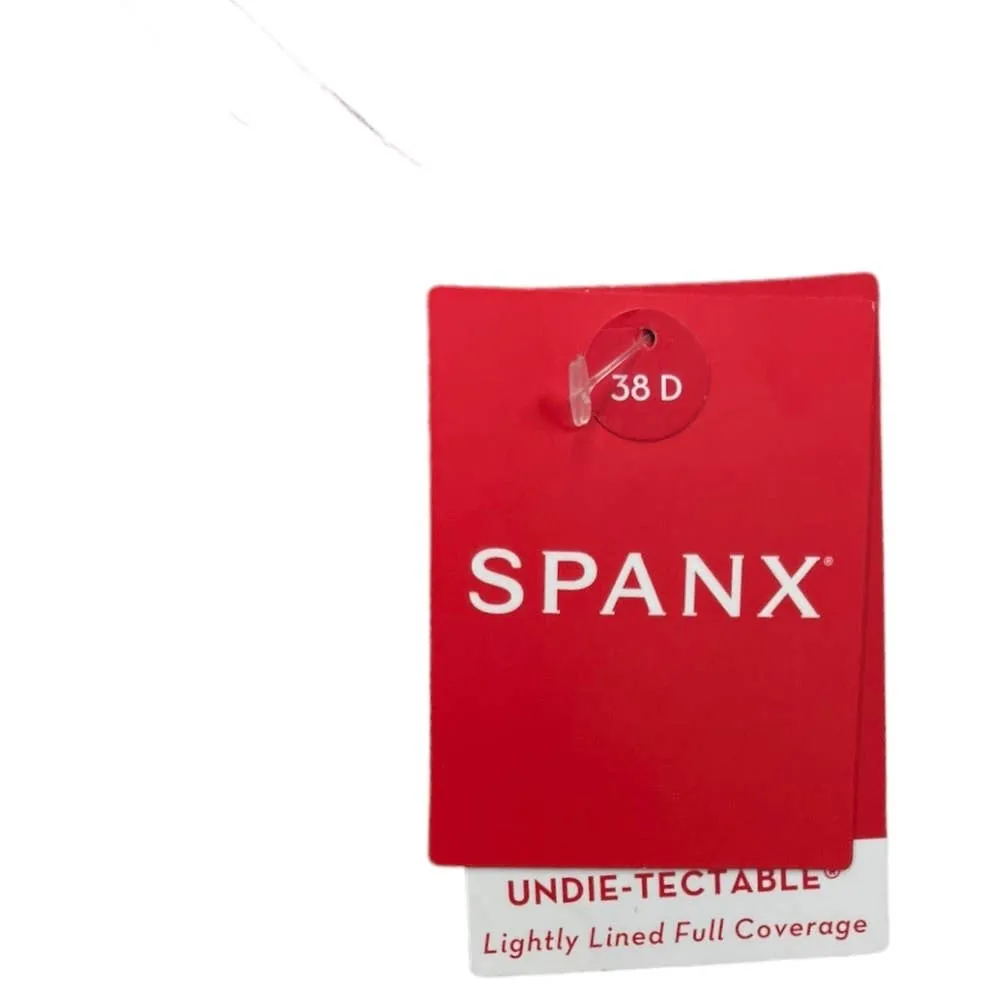SPANX Undie-Detectable Lighly Lined Bra Size 38D Black New
