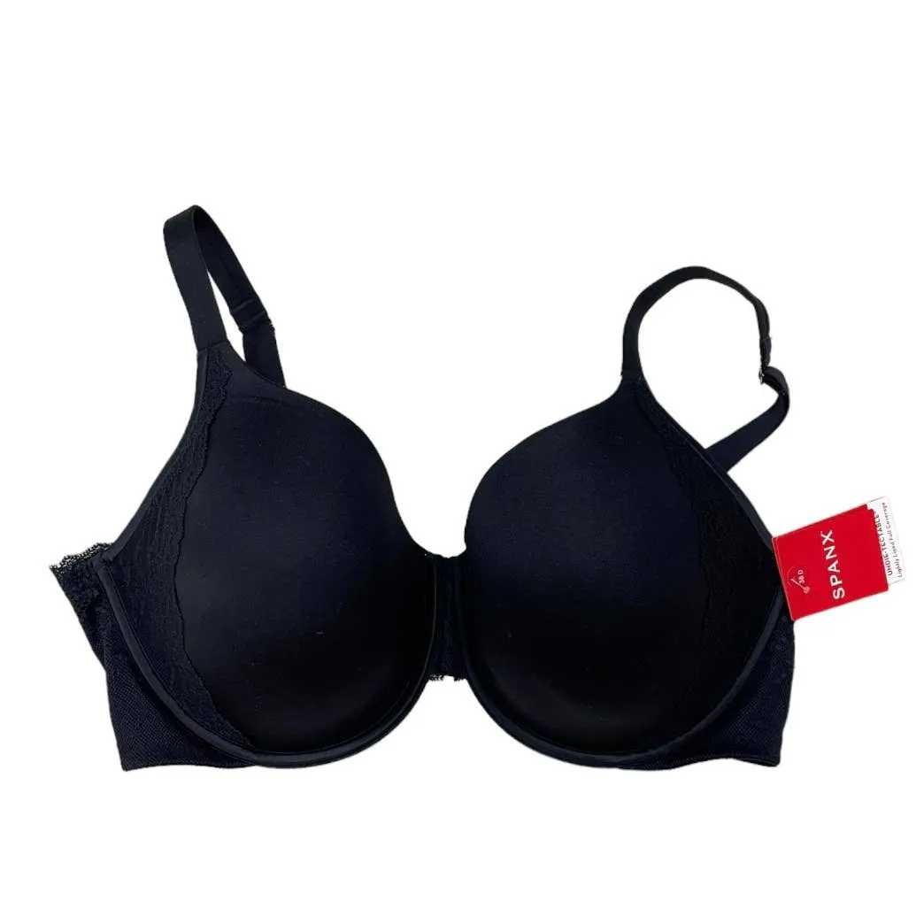 SPANX Undie-Detectable Lighly Lined Bra Size 38D Black New