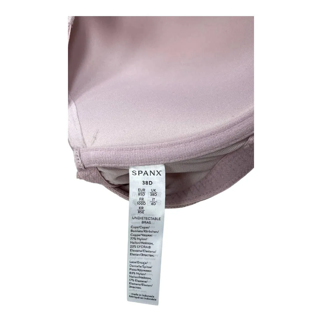 SPANX Undie-Detectable Lighly Lined Bra Size 38D Nude New